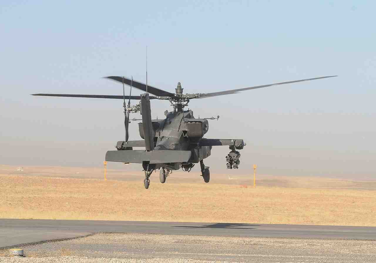 ah-64e, apache, hélicoptère d'attaque